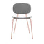 Silla Comercial para Cafetería - INFINITI TONDINA POP - Varios Colores - Asiento y Respaldo en Polipropileno