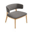Sillón Ocasional para Hotel - INFINITI PORTA VENEZIA - Varios Colores - Respaldo y Asiento Polipropileno - Estructura Madera Maciza
