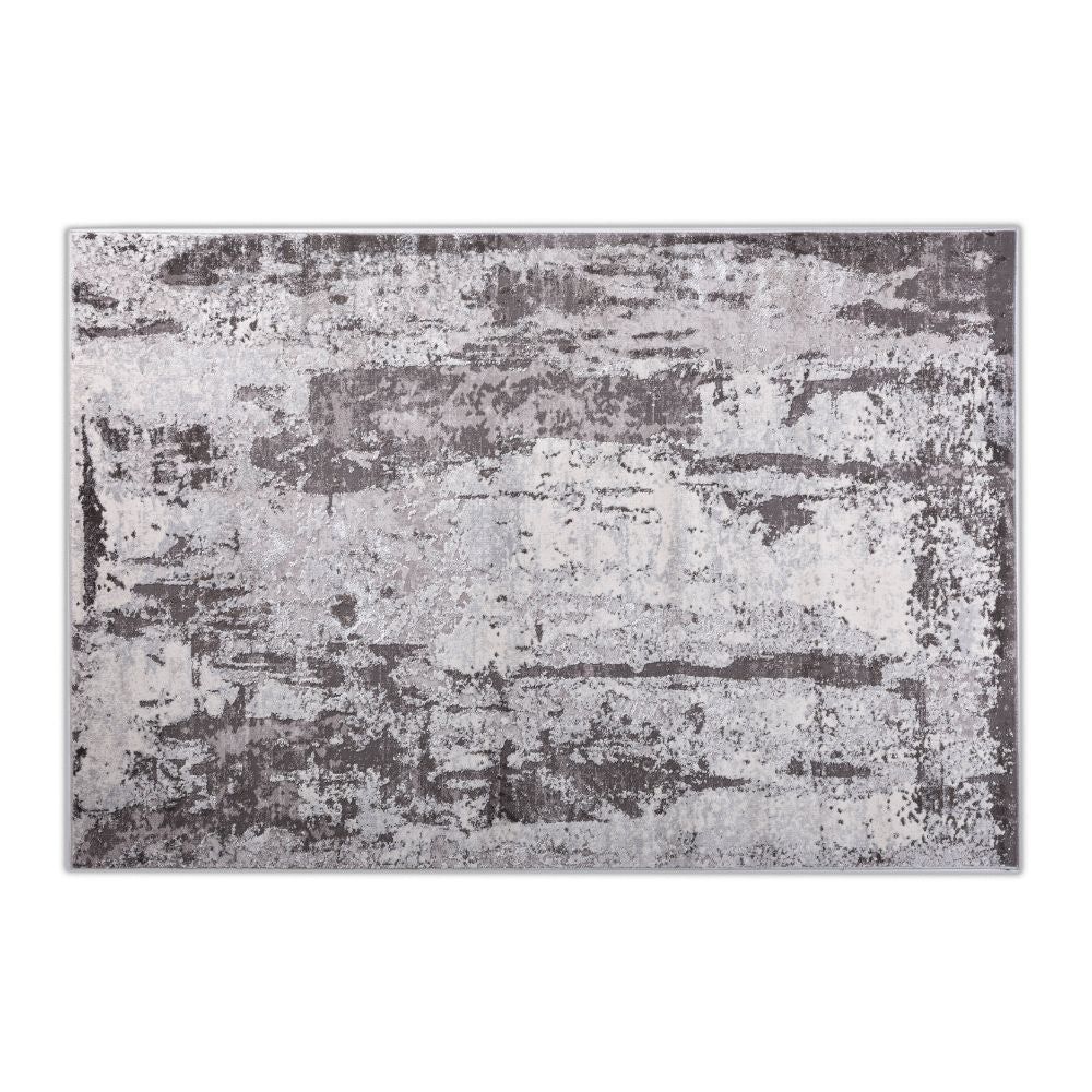 TAPETE LAVIN AYDA T9023 | Tapete Decorativo para Recepción Hotel Hogar Departamento Sala | GRIS OSCURO | Varias Medidas | Rectangular | Interior | Hotel Habitación Airbnb Sala Recamara Estudio