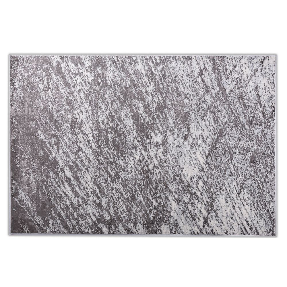 TAPETE LAVIN AYDA T9024 | Tapete Decorativo para Recepción Hotel Hogar Departamento Sala | GRIS OSCURO | Varias Medidas | Rectangular | Interior | Hotel Habitación Airbnb Sala Recamara Estudio