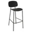 Banco Alto para Bar - INFINITI TONDINA POP - Varios Colores - Asiento y Respaldo en Polipropileno