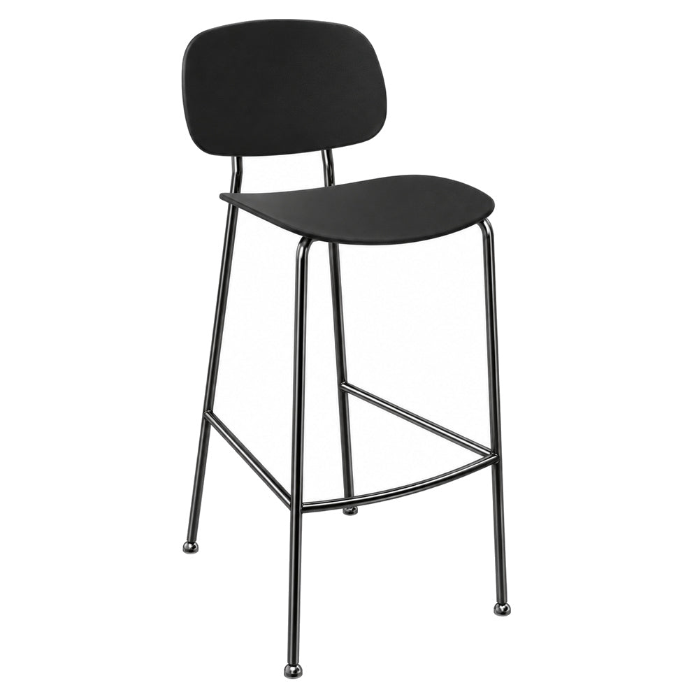 Banco Alto para Bar - INFINITI TONDINA POP - Varios Colores - Asiento y Respaldo en Polipropileno