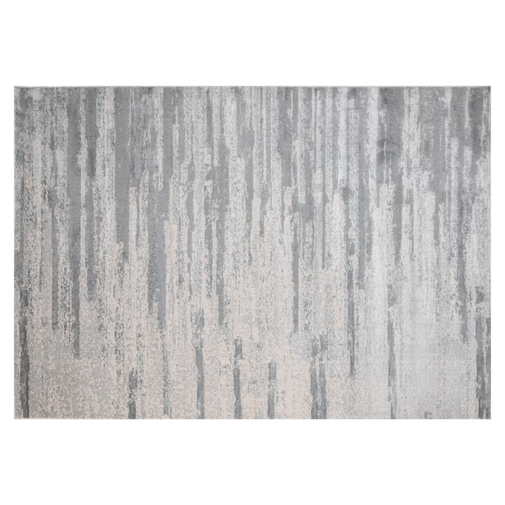 TAPETE LAVIN BELMA U6024 | Tapete Decorativo para Recepción Hotel Hogar Departamento Sala | PLATA GRIS | Varias Medidas | Rectangular | Interior | Hotel Habitación Airbnb Sala Recamara Estudio