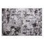 TAPETE LAVIN AYDA T9025 | Tapete Decorativo para Recepción Hotel Hogar Departamento Sala | GRIS OSCURO | Varias Medidas | Rectangular | Interior| Hotel Habitación Airbnb Sala Recamara Estudio