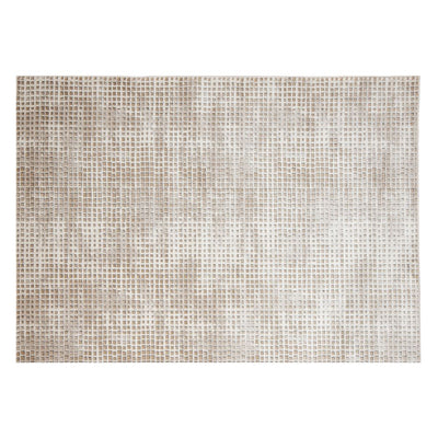 TAPETE LAVIN BESNI T4049 | Tapete Decorativo para Recepción Hotel Hogar Departamento Sala | GRIS ORO | Varias Medidas | Rectangular y Circular | Interior | Hotel Habitación Airbnb Sala Recamara Estudio