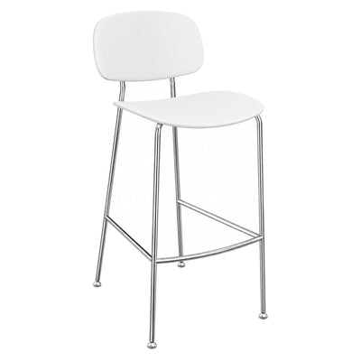 Banco Alto para Bar - INFINITI TONDINA POP - Varios Colores - Asiento y Respaldo en Polipropileno