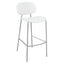 Banco Alto para Bar - INFINITI TONDINA POP - Varios Colores - Asiento y Respaldo en Polipropileno