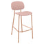Banco Alto para Bar - INFINITI TONDINA POP - Varios Colores - Asiento y Respaldo en Polipropileno