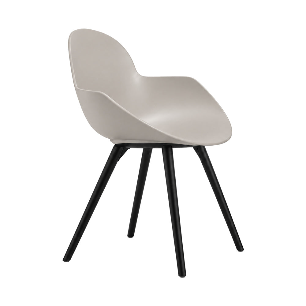Silla de Oficina Visita - INFINITI COOKIE - Varios Colores - Asiento y Respaldo en Polipropileno
