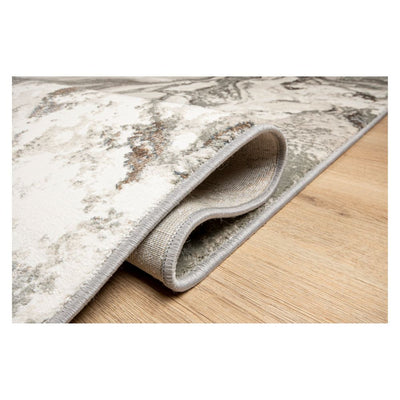 TAPETE LAVIN BESNI T4037 | Tapete Decorativo para Recepción Hotel Hogar Departamento Sala | GRIS ORO | Varias Medidas | Rectangular Circular | Interior | Hotel Habitación Airbnb Sala Recamara Estudio