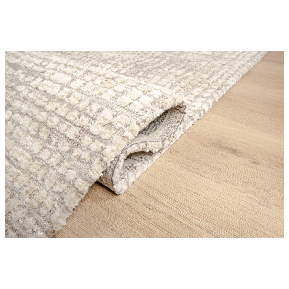 TAPETE LAVIN BALLY N2008 | Tapete Decorativo para Recepción Hotel Hogar Departamento Sala | TOUPE MARFIL | Varias Medidas | Rectangular | Interior | Hotel Habitación Airbnb Sala Recamara Estudio