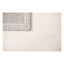 TAPETE LAVIN BRINDA D1001 | Tapete Decorativo para Recepción Hotel Hogar Departamento Sala | GRIS MARFIL | Varias Medidas | Rectangular | Interior  | Hotel Habitación Airbnb Sala Recamara Estudio