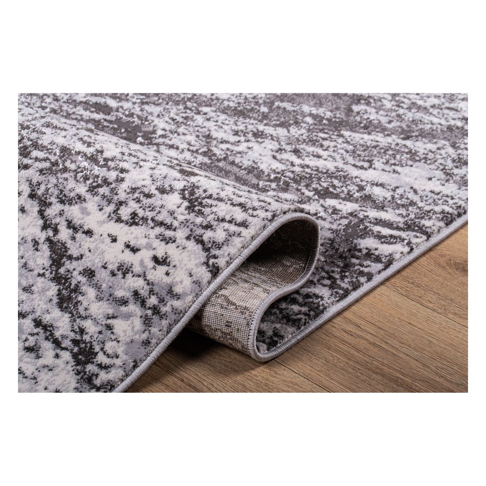TAPETE LAVIN AYDA T9024 | Tapete Decorativo para Recepción Hotel Hogar Departamento Sala | GRIS OSCURO | Varias Medidas | Rectangular | Interior | Hotel Habitación Airbnb Sala Recamara Estudio