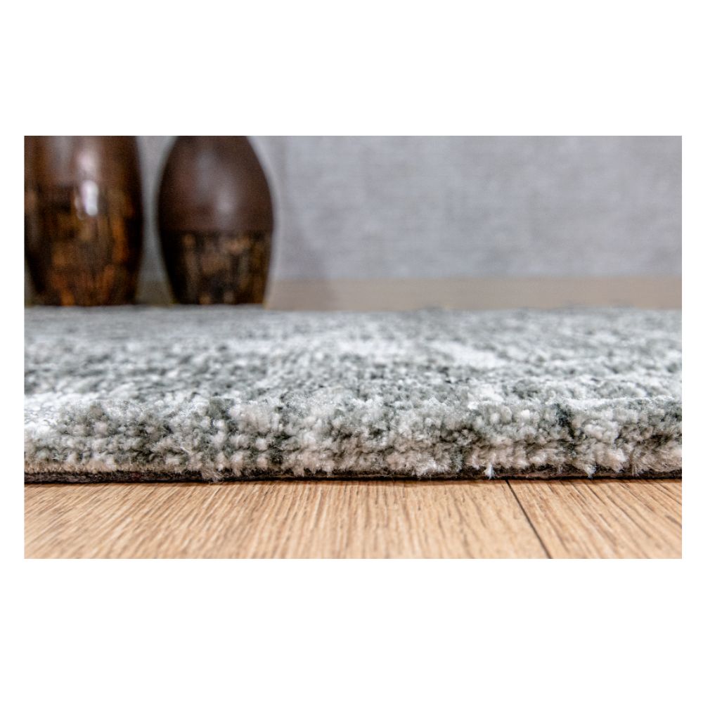 TAPETE LAVIN BALLY N2004 | Tapete Decorativo para Recepción Hotel Hogar Departamento Sala | GRIS CLARO | Varias Medidas | Rectangular | Interior | Hotel Habitación Airbnb Sala Recamara Estudio
