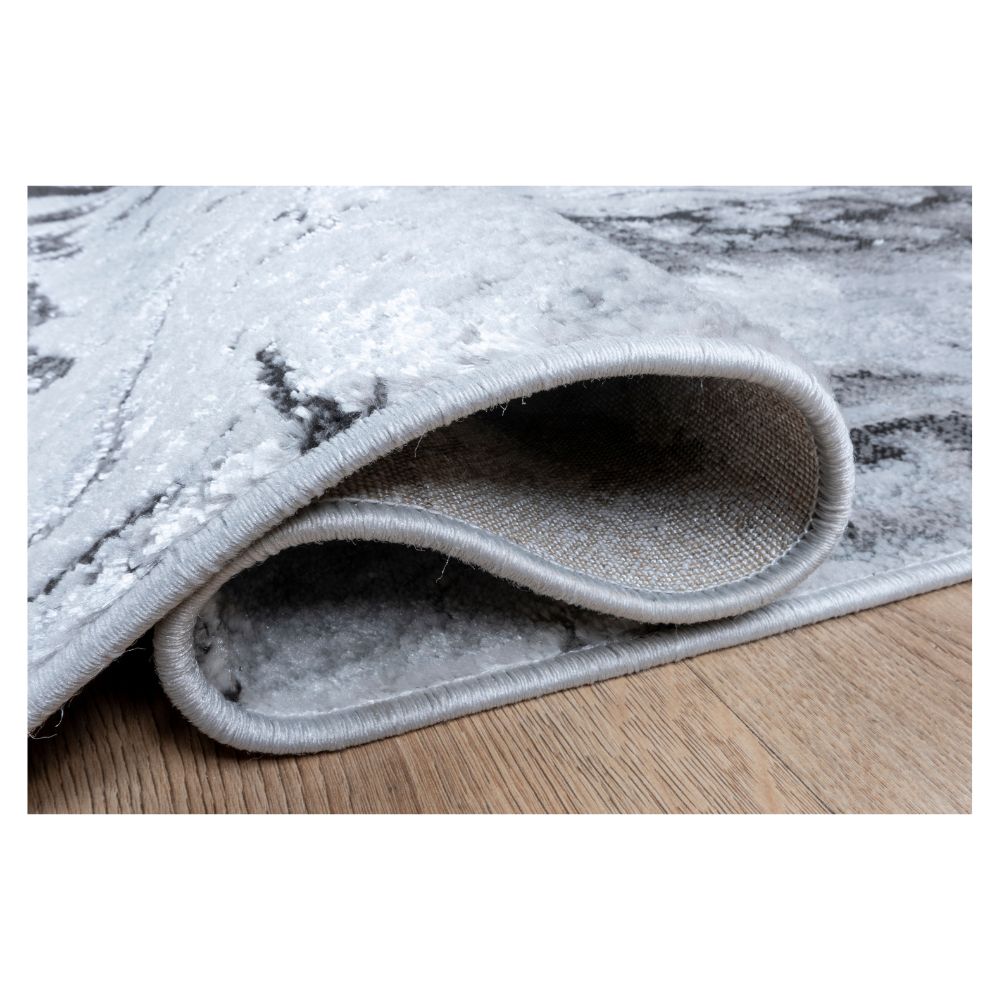 TAPETE LAVIN AYDA T9014 | Tapete Decorativo para Recepción Hotel Hogar Departamento Sala | GRIS PLATA | Varias Medidas | Rectangular | Interior | Hotel Habitación Airbnb Sala Recamara Estudio