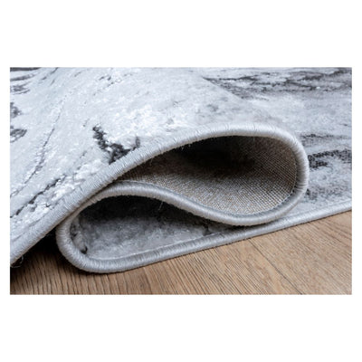TAPETE LAVIN AYDA T9014 | Tapete Decorativo para Recepción Hotel Hogar Departamento Sala | GRIS PLATA | Varias Medidas | Rectangular | Interior | Hotel Habitación Airbnb Sala Recamara Estudio