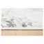 TAPETE LAVIN BESNI T4055 | Tapete Decorativo para Recepción Hotel Hogar Departamento Sala | GRIS ORO | Varias Medidas | Rectangular Circular | Interior | Hotel Habitación Airbnb Sala Recamara Estudio
