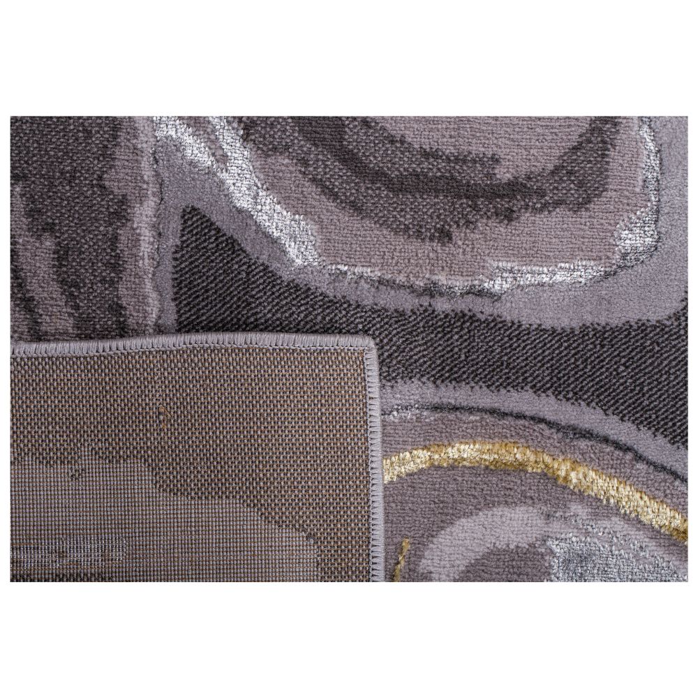TAPETE LAVIN AYDA T9019 | Tapete Decorativo para Recepción Hotel Hogar Departamento Sala | GRIS PLATA | Varias Medidas | Rectangular | Interior | Hotel Habitación Airbnb Sala Recamara Estudio