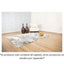 TAPETE LAVIN BESNI T4034 | Tapete Decorativo para Recepción Hotel Hogar Departamento Sala | GRIS ORO | Varias Medidas | Rectangular Circular | Interior | Hotel Habitación Airbnb Sala Recamara Estudio