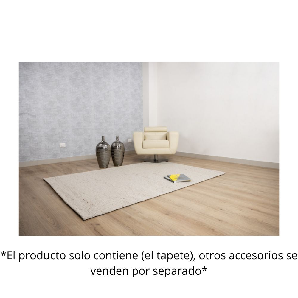 TAPETE LAVIN BRINDA D1002 | Tapete Decorativo para Recepción Hotel Hogar Departamento Sala | BEIGE | Varias Medidas | Rectangular | Interior