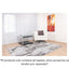 TAPETE LAVIN AYDA T9015 | Tapete Decorativo para Recepción Hotel Hogar Departamento Sala | GRIS PLATA | Varias Medidas | Rectangular | Interior | Hotel Habitación Airbnb Sala Recamara Estudio