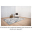 TAPETE LAVIN BELMA U6022 | Tapete Decorativo para Recepción Hotel Hogar Departamento Sala | PLATA NEGRO | Varias Medidas | Rectangular | Interior | Hotel Habitación Airbnb Sala Recamara Estudio