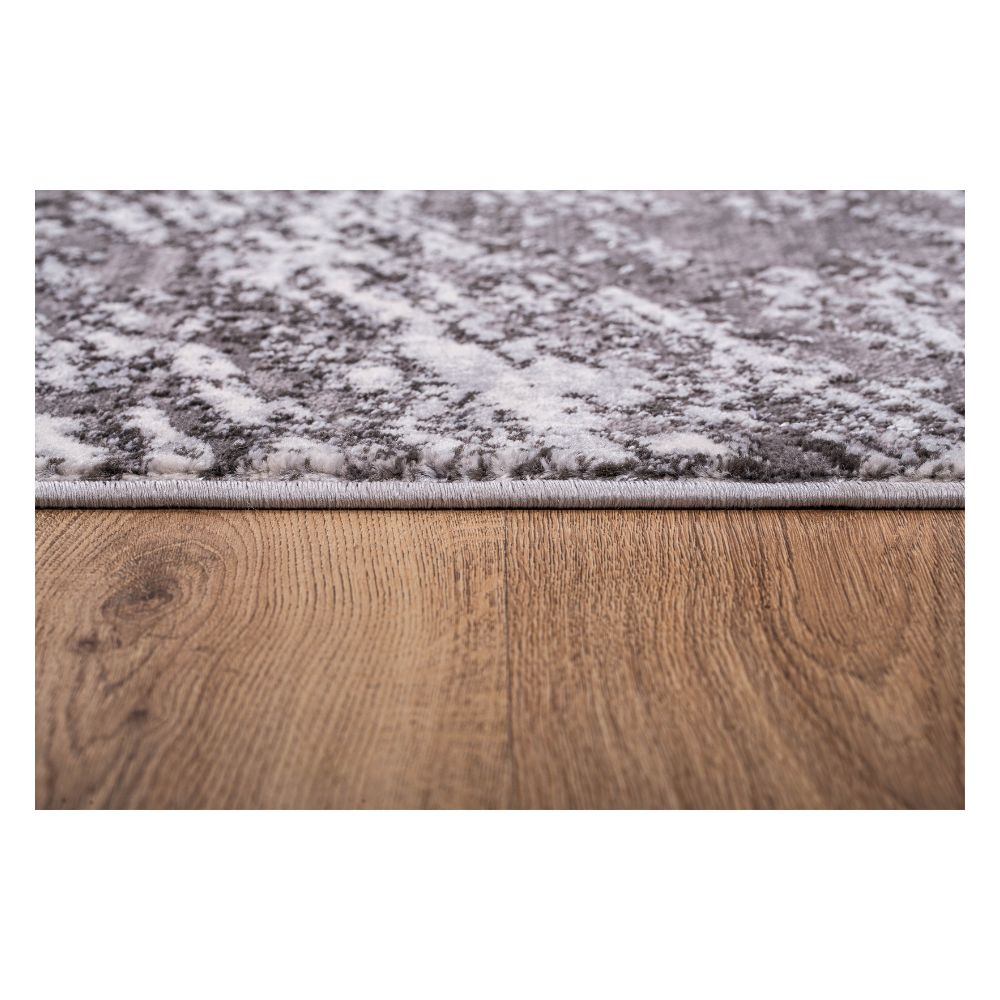 TAPETE LAVIN AYDA T9024 | Tapete Decorativo para Recepción Hotel Hogar Departamento Sala | GRIS OSCURO | Varias Medidas | Rectangular | Interior | Hotel Habitación Airbnb Sala Recamara Estudio