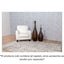 TAPETE LAVIN BALLY N2005 | Tapete Decorativo para Recepción Hotel Hogar Departamento Sala | GRIS BEIGE | Varias Medidas | Rectangular | Interior | Hotel Habitación Airbnb Sala Recamara Estudio