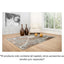 TAPETE LAVIN BESNI T4036 | Tapete Decorativo para Recepción Hotel Hogar Departamento Sala | GRIS ORO | Varias Medidas | Rectangular Circular | Interior | Hotel Habitación Airbnb Sala Recamara Estudio