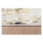 TAPETE LAVIN ARTEMA U6007 | Tapete Decorativo para Recepción Hotel Hogar Departamento Sala | ORO TAUPE | Varias Medidas | Rectangular Circular | Interior | Hotel Habitación Airbnb Sala Recamara Estudio