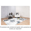 TAPETE LAVIN ARTEMA U6009 | Tapete Decorativo para Recepción Hotel Hogar Departamento Sala | GRIS PLATA | Varias Medidas | Rectangular Circular | Interior