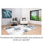TAPETE LAVIN ARTEMA U6009 | Tapete Decorativo para Recepción Hotel Hogar Departamento Sala | GRIS PLATA | Varias Medidas | Rectangular Circular | Interior
