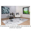 TAPETE LAVIN ARTEMA U6011 | Tapete Decorativo para Recepción Hotel Hogar Departamento Sala | GRIS PLATA | Varias Medidas | Rectangular Circular | Interior | Hotel Habitación Airbnb Sala Recamara Estudio