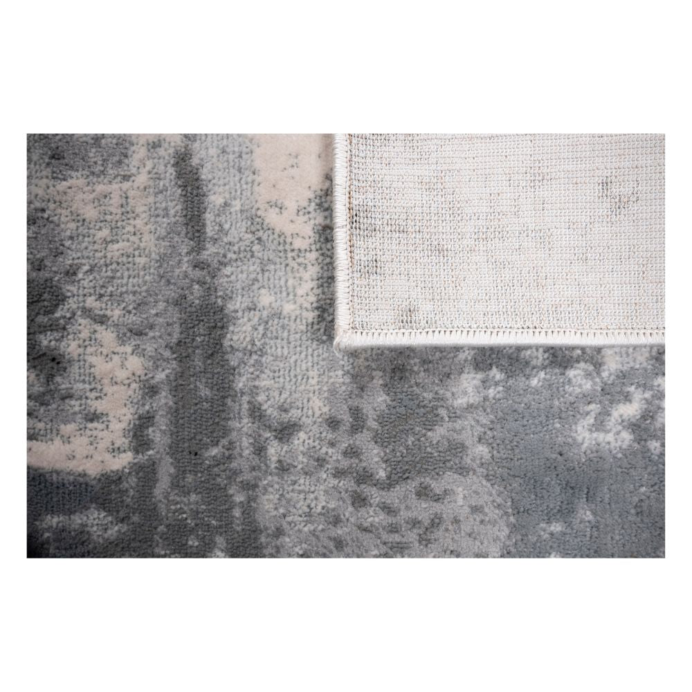 TAPETE LAVIN ARTEMA U6013 | Tapete Decorativo para Recepción Hotel Hogar Departamento Sala | GRIS PLATA | Varias Medidas | Rectangular Circular | Interior | Hotel Habitación Airbnb Sala Recamara Estudio