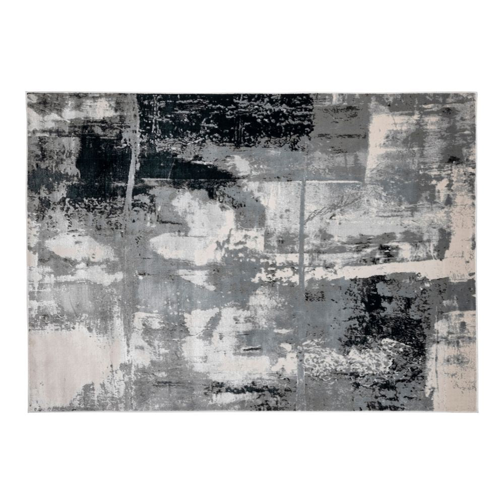 TAPETE LAVIN ARTEMA U6013 | Tapete Decorativo para Recepción Hotel Hogar Departamento Sala | GRIS PLATA | Varias Medidas | Rectangular Circular | Interior | Hotel Habitación Airbnb Sala Recamara Estudio