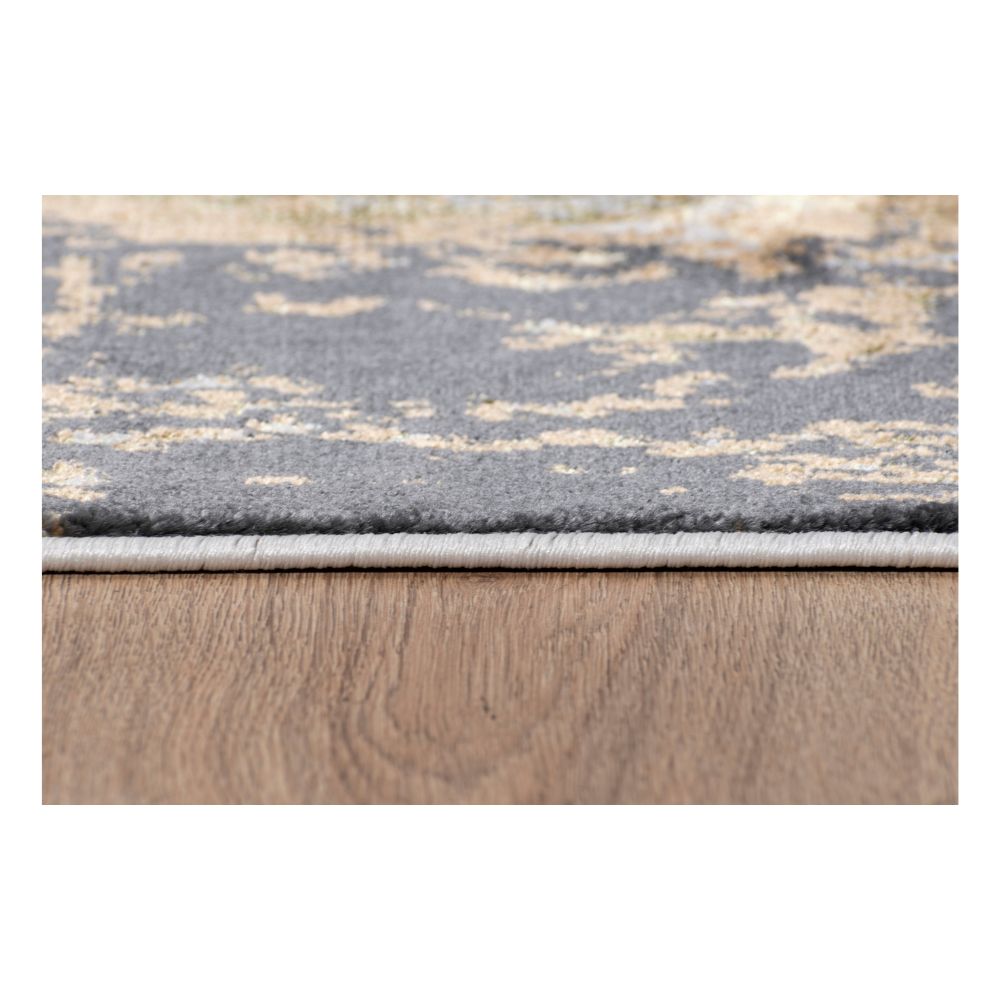 TAPETE LAVIN ARTEMA U6014 | Tapete Decorativo para Recepción Hotel Hogar Departamento Sala | ORO TAUPE | Varias Medidas | Rectangular | Interior | Hotel Habitación Airbnb Sala Recamara Estudio