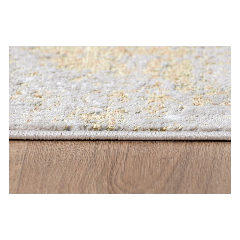 TAPETE LAVIN ARTEMA U6015 | Tapete Decorativo para Recepción Hotel Hogar Departamento Sala | ORO TAUPE | Varias Medidas | Rectangular Circular | Interior | Hotel Habitación Airbnb Sala Recamara Estudio