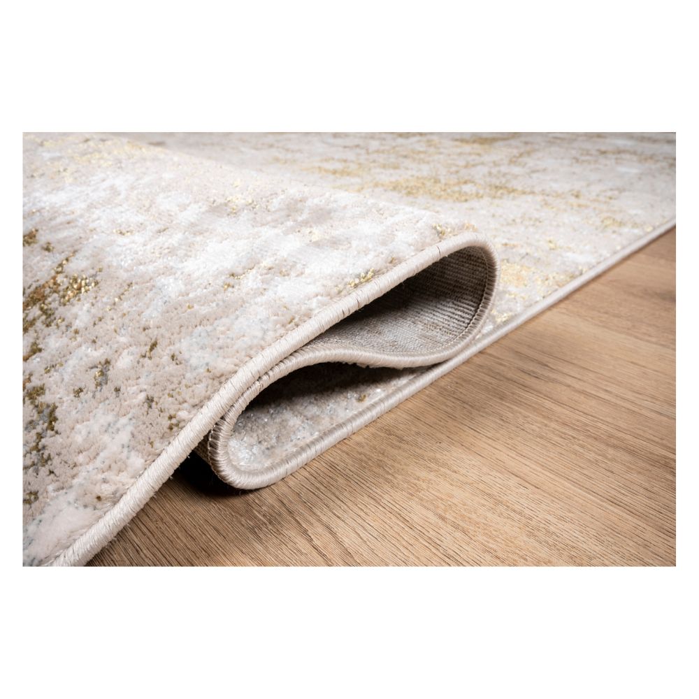 TAPETE LAVIN ARTEMA U6015 | Tapete Decorativo para Recepción Hotel Hogar Departamento Sala | ORO TAUPE | Varias Medidas | Rectangular Circular | Interior | Hotel Habitación Airbnb Sala Recamara Estudio