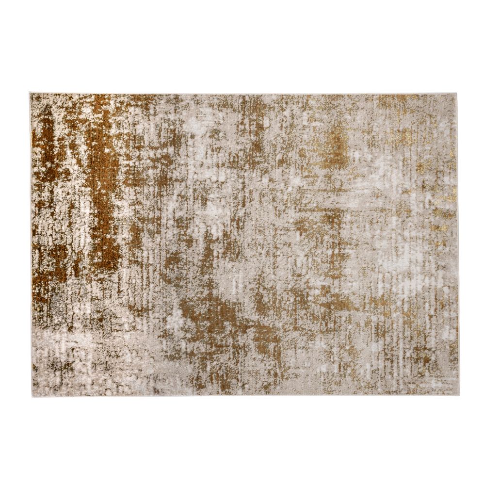 TAPETE LAVIN ARTEMA U6015 | Tapete Decorativo para Recepción Hotel Hogar Departamento Sala | ORO TAUPE | Varias Medidas | Rectangular Circular | Interior | Hotel Habitación Airbnb Sala Recamara Estudio