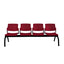 LABENZE ARETA | Banca Lugar Público Sala de Espera Aeropuerto Hospital | 2 3 4 Piezas Bases Laterales Asiento Tubular Pintado | Varios Colores | Polipropileno | Patas Acero Pintado o Cromado Pintado | Interior | Dos Tres Cuatro Piezas Asiento Respaldo Polipropileno Bases Laterales Asiento Tubular Acero Pintado Cromado Travesaño PTR Pintado Interior Comercial