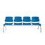 LABENZE ARETA | Banca Lugar Público Sala de Espera Aeropuerto Hospital | 2 3 4 Piezas Bases Laterales Asiento Tubular Pintado | Varios Colores | Polipropileno | Patas Acero Pintado o Cromado Pintado | Interior | Dos Tres Cuatro Piezas Asiento Respaldo Polipropileno Bases Laterales Asiento Tubular Acero Pintado Cromado Travesaño PTR Pintado Interior Comercial