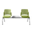 Banca para Sala de Espera 2 Plazas y Mesa - LABENZE REPLAY 108-6203M - Varios Colores - Respaldo Multiperforado y Estructura Tubular Cromo Banca De Visita Para Oficina Banca Para Sala De Espera Banca Para Recepción Banca Para Sala De Juntas Banca Para Sala De Conferencias Banca Para Área De Espera Banca Para Sala De Reuniones Banca Para Oficina Minimalista Banca Para Oficina De Marketing Banca Para Oficina De Ventas Banco De Aeropuerto Banco De Estación De Tren Banco De Terminal De Autobús Banco De Gimnasio