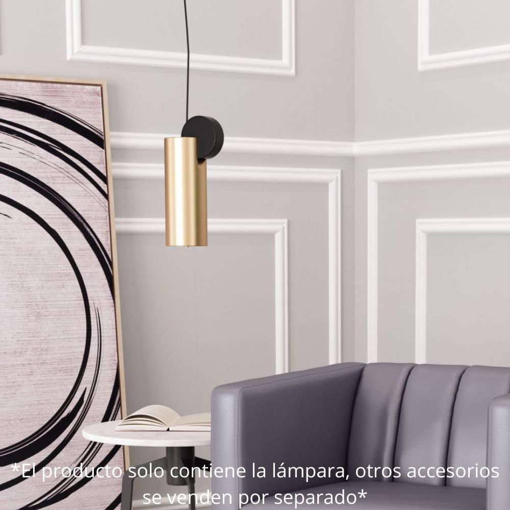 Lámpara de Techo para Comedor | Oro Negro | Acero Galvanizado Acero con Recubrimiento en Polvo | Interior Cuarto Sala de Espera Habitación Decorativa Hogar Interior Decorativos Lampara Iluminacion Lampara Piso Lampara Moderna Luz Cocina Sala de Estar Dormitorio LÁMPARA NOGAL BEAT MARTIZA