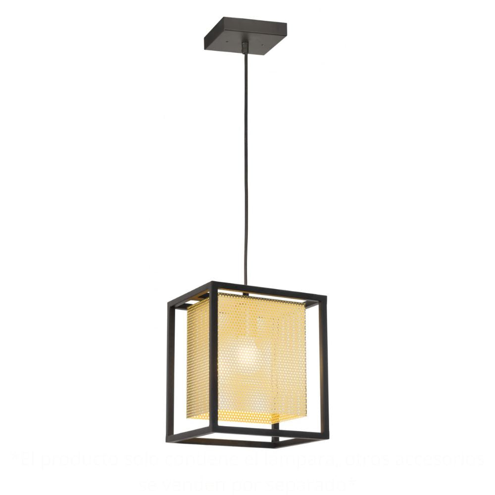 Lámpara de Techo para Comedor | Oro | Acero Negro | Interior Cuarto Sala de Espera Habitación Decorativa Hogar Interior Decorativos Lampara Iluminacion Lampara Piso Lampara Moderna Luz Cocina Sala de Estar Dormitorio  LÁMPARA NOGAL BEAT YVES