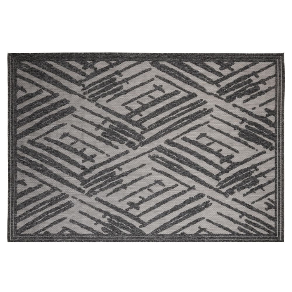 TAPETE LAVIN ARIA T2310 | Tapete Decorativo para Recepción Hotel Hogar Departamento Sala | GRIS GRIS | Varias Medidas | Rectangular | Interior | Hotel Habitación Airbnb Sala Recamara Estudio