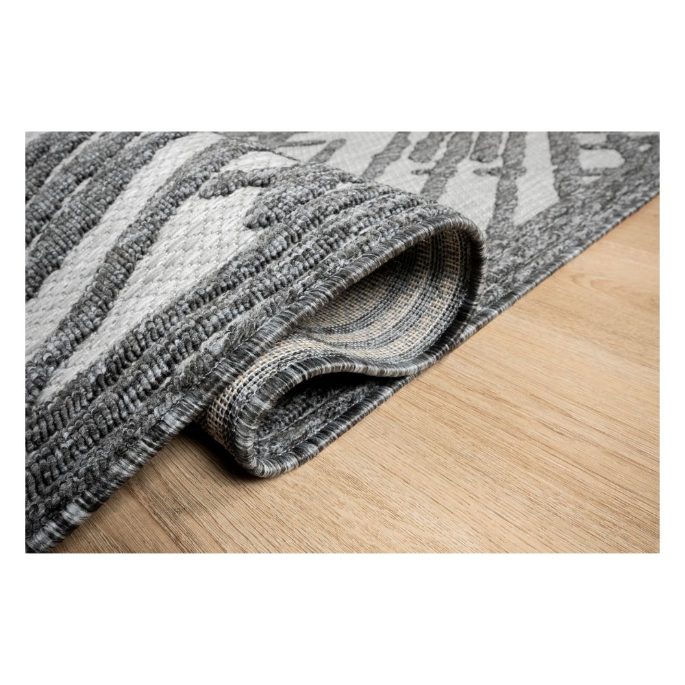 TAPETE LAVIN ARIA T2310 | Tapete Decorativo para Recepción Hotel Hogar Departamento Sala | GRIS GRIS | Varias Medidas | Rectangular | Interior | Hotel Habitación Airbnb Sala Recamara Estudio