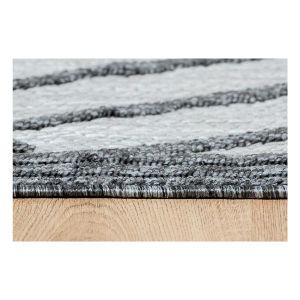 TAPETE LAVIN ARIA T2310 | Tapete Decorativo para Recepción Hotel Hogar Departamento Sala | GRIS GRIS | Varias Medidas | Rectangular | Interior | Hotel Habitación Airbnb Sala Recamara Estudio