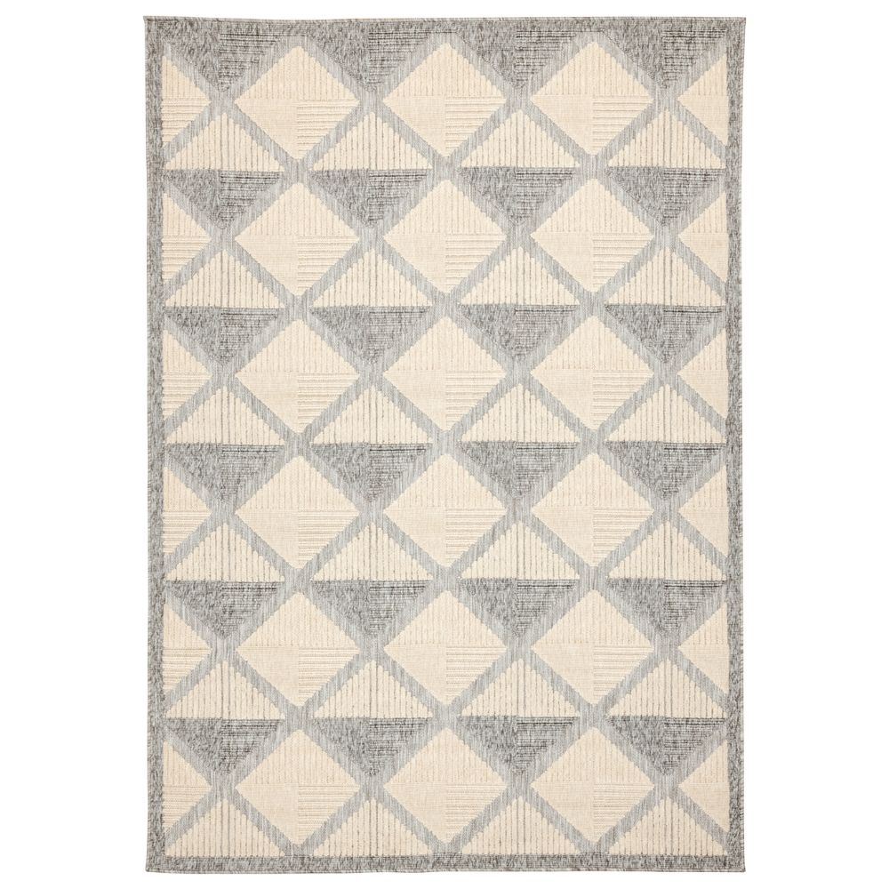 TAPETE LAVIN ARIA T2314 | Tapete Decorativo para Recepción Hotel Hogar Departamento Sala | GRIS CREMA | Varias Medidas | Rectangular | Interior | Hotel Habitación Airbnb Sala Recamara Estudio