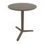 Mesa para Negocios Labenze Arket 160-08600 | Cubierta de acero y columna de aluminio de 3 puntas | Nogal Beat · mesa comercial.