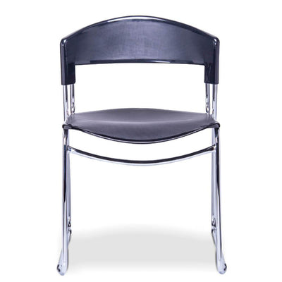 Requiez Silla Estibable Eventos RE-911 Base Trineo Acero Tubular - Sillas - Requiez - NOGAL BEAT